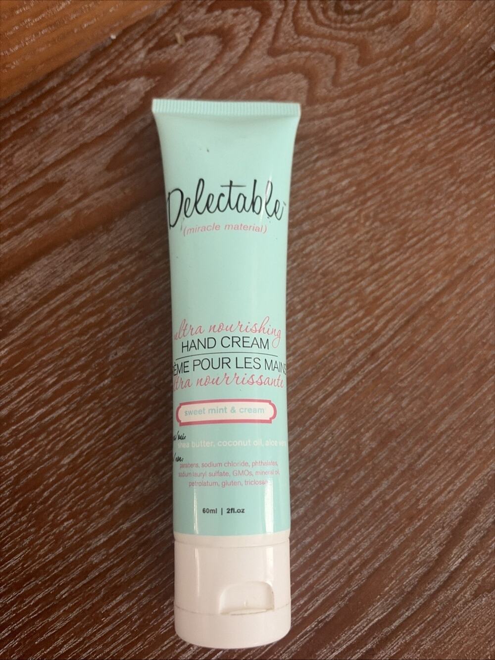 Cake Beauty Delectable Ultra Nourishing Hand Cream 2 Oz 118ml Sweet Mint & Cream